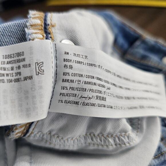 Hollister Athletic Skinny Jeans SZ 33 - Picture 11 of 12